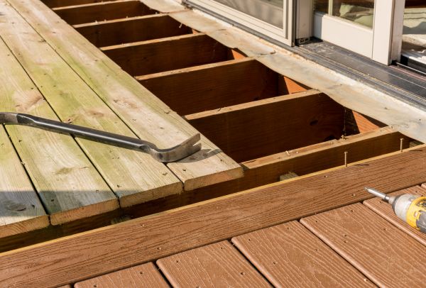 Cost of Old Deck Repair in Leander